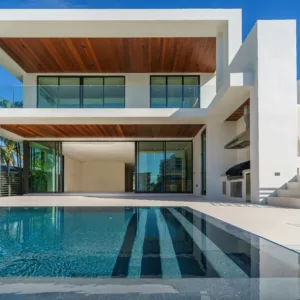 bifold doors on modern homes