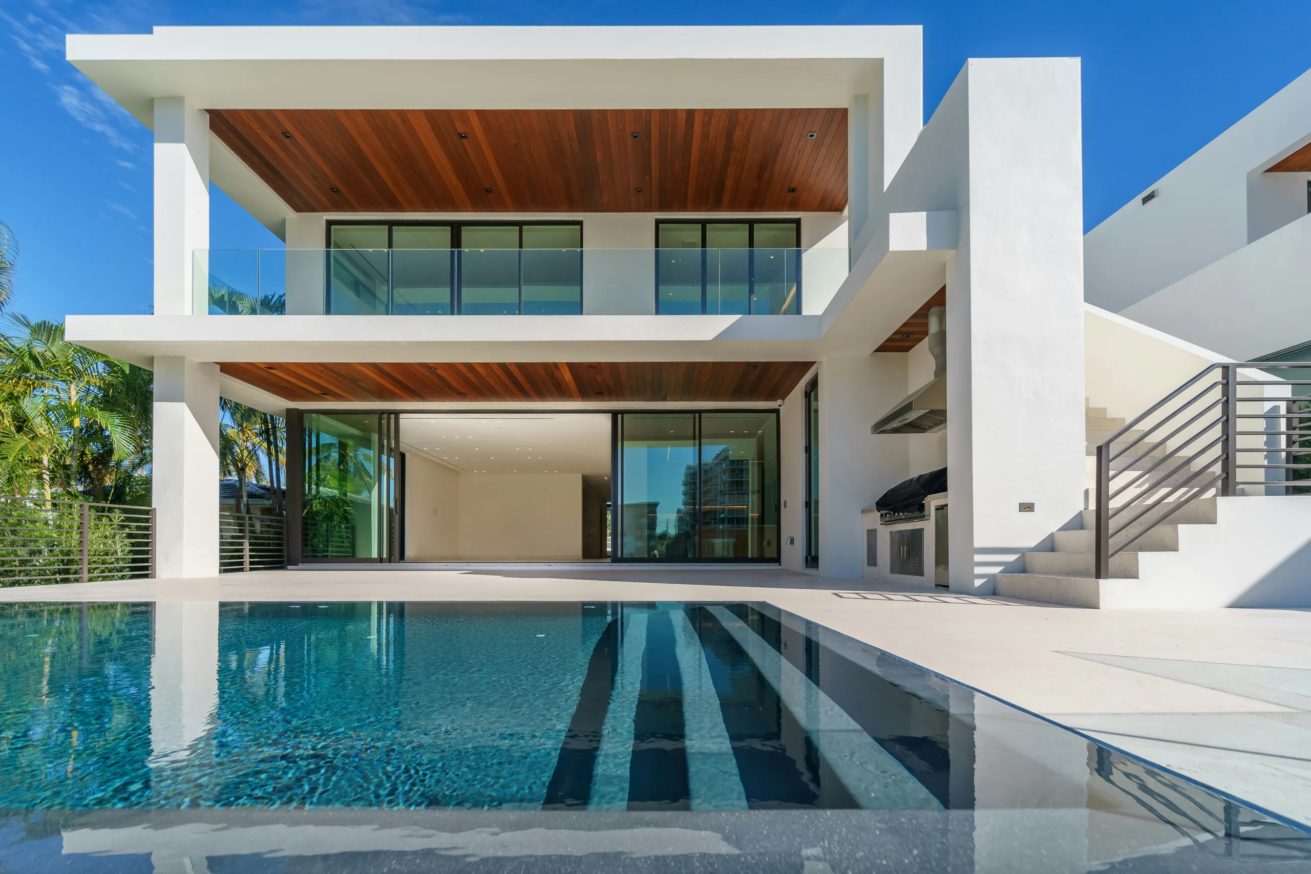 bifold doors on modern homes